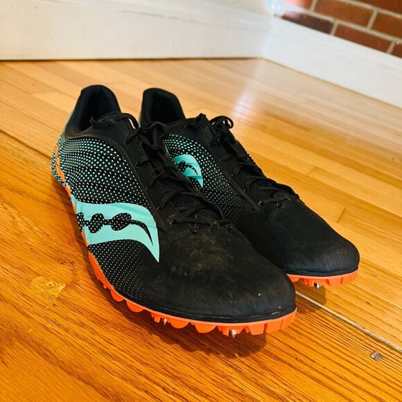 Size 11 - Saucony Men's Spitfire 5 Track & Field Spikes Sprinting Shoes Sneakers - Picture 14 of 16